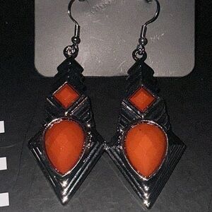 Paparazzi Bold Orange Earrings